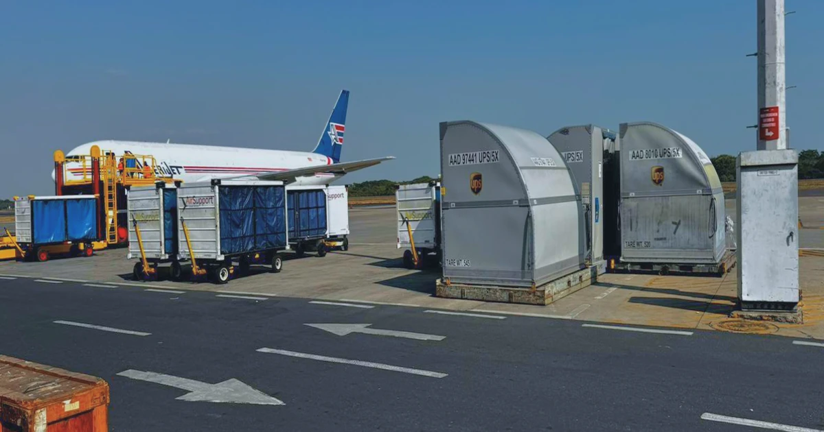 Servicio de carga aerea Hermes El Salvador
